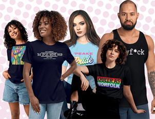 Shop Outlife for localcentric Pride merchandise.