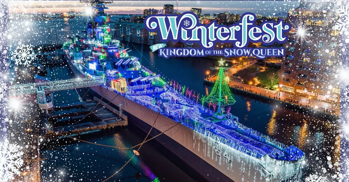 Winterfest of the USS Wisconsin