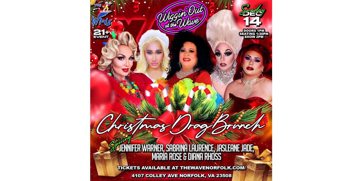 Jennifer Warner Christmas Drag Brunch
