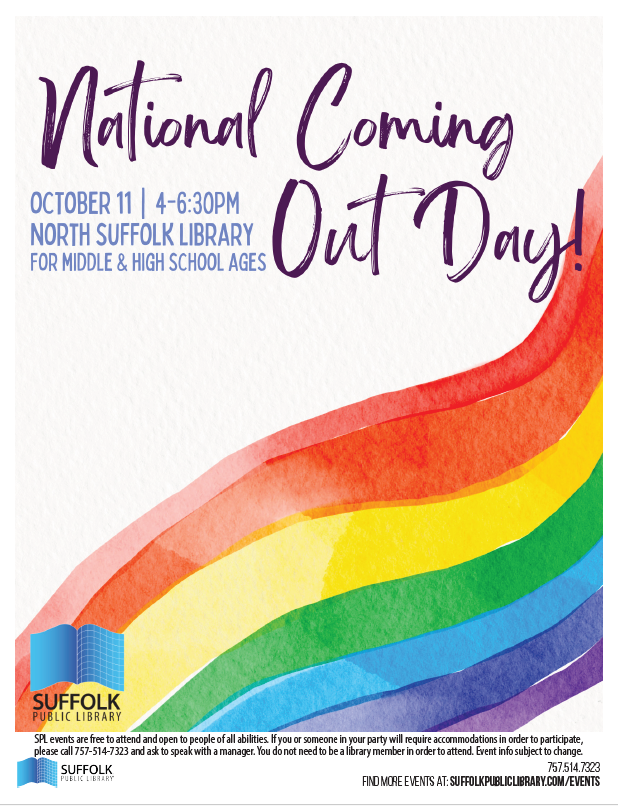 National Coming Out Day [IN-PERSON]