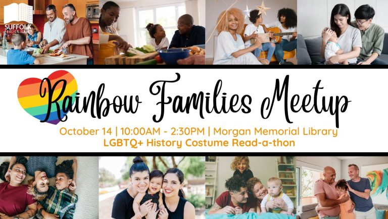 Rainbow Families: LGBTQ+ History Costume Read-a-thon [IN-PERSON]
